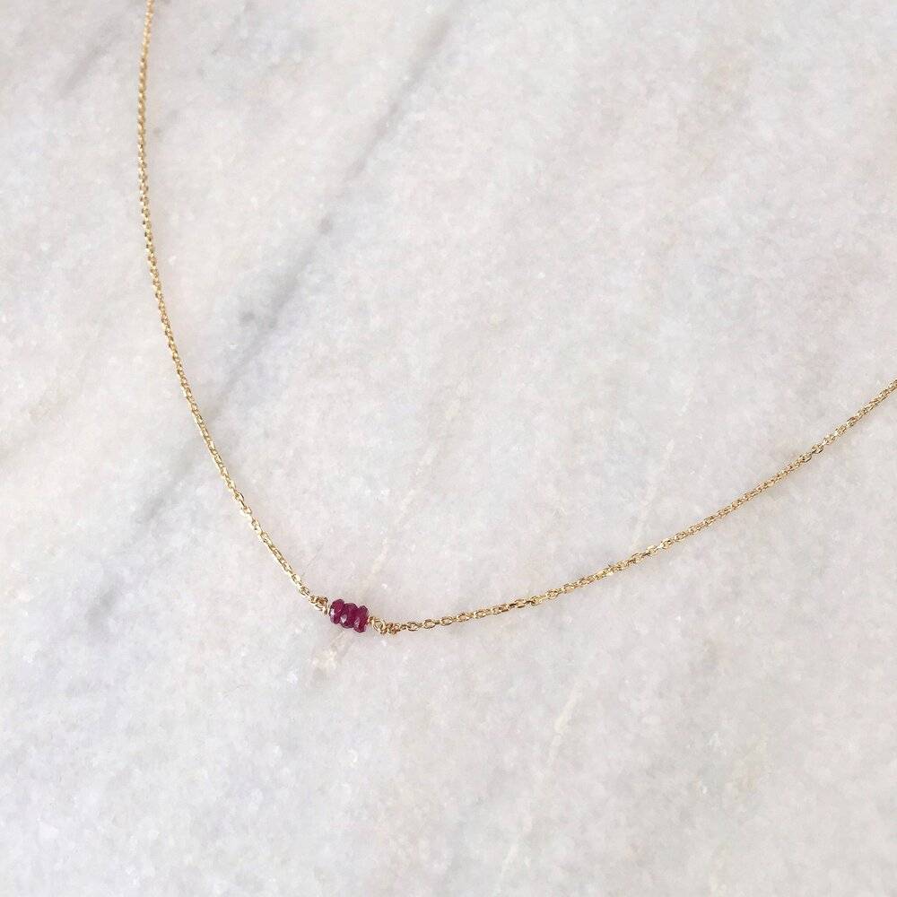 10ct Gold Classic Name Necklace-1 product photo