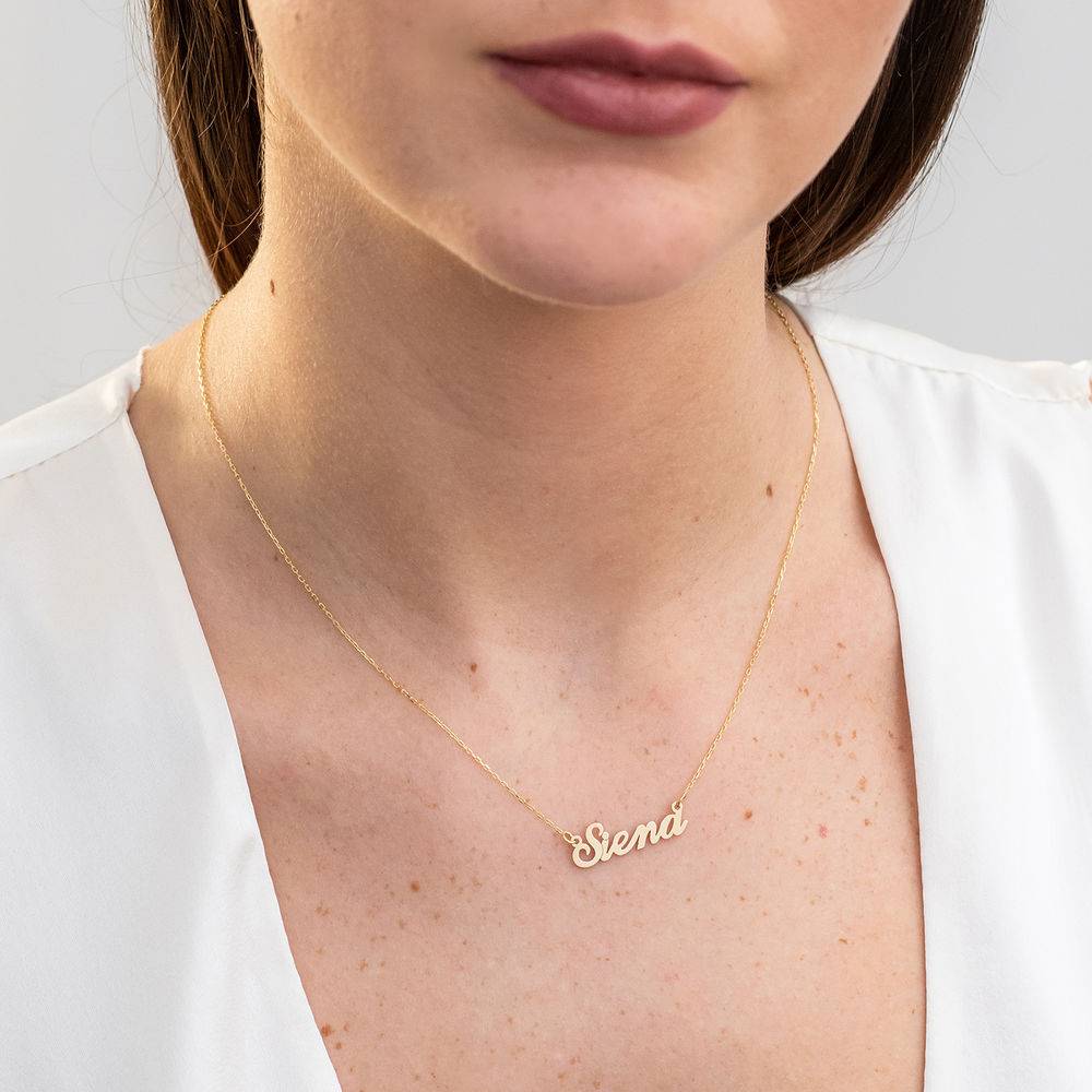 test 10k Gold Classic Name Necklace-1 product photo