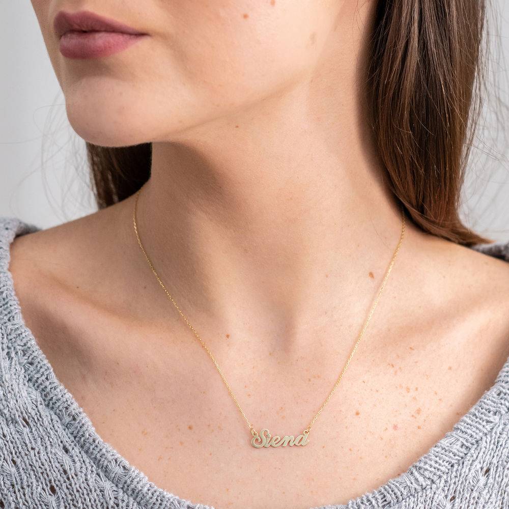 test 10k Gold Classic Name Necklace-3 product photo