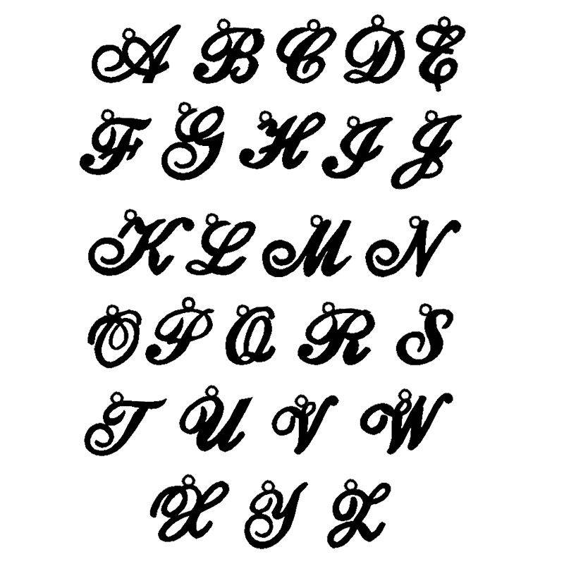 14K Gold Initial Necklace with Your Choice of Letter-2 product photo