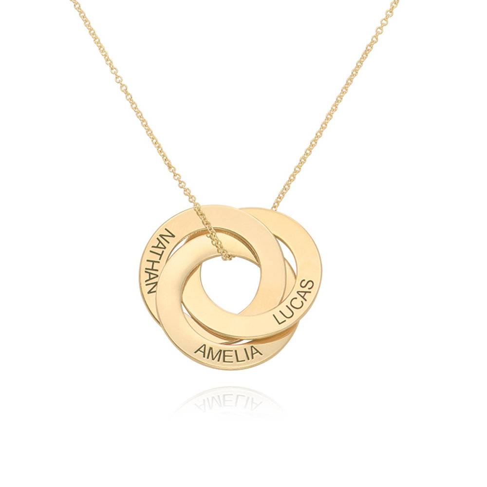 TEST 10ct Gold Classic Name Necklace-1 product photo