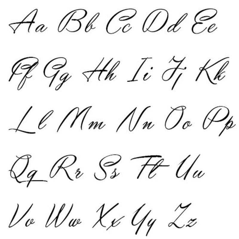 14K Tiny White Gold Name Necklace-4 product photo