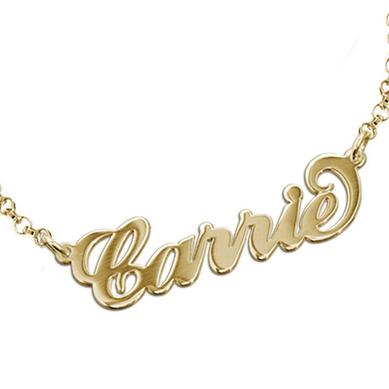 18k Gold-Plated Carrie Personalized Bracelet-2 product photo