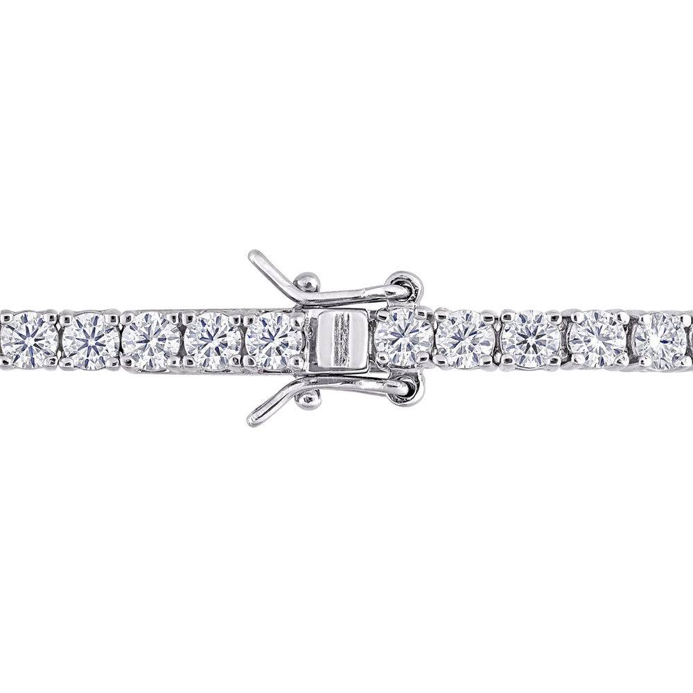 5 5/8 CT TGW Created Moissanite Tennis Bracelet in Sterling Silver-2 product photo