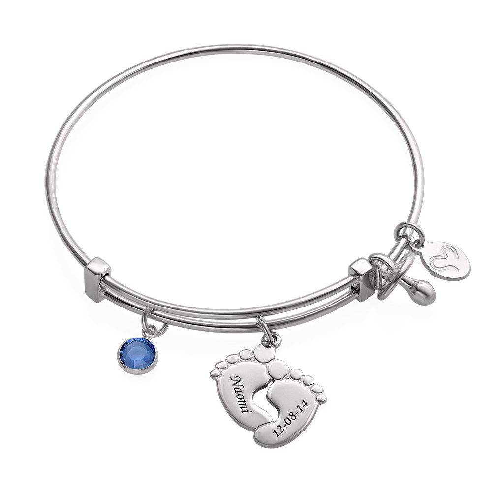 Baby Feet Bangle Bracelet-1 product photo
