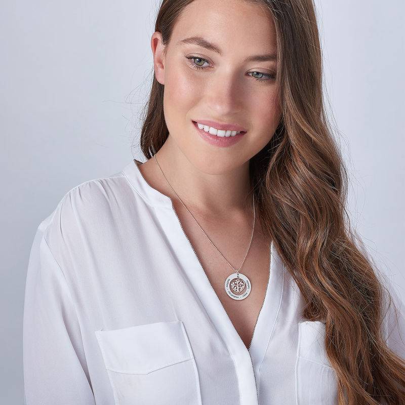 Heart Family Tree Necklace-2 product photo