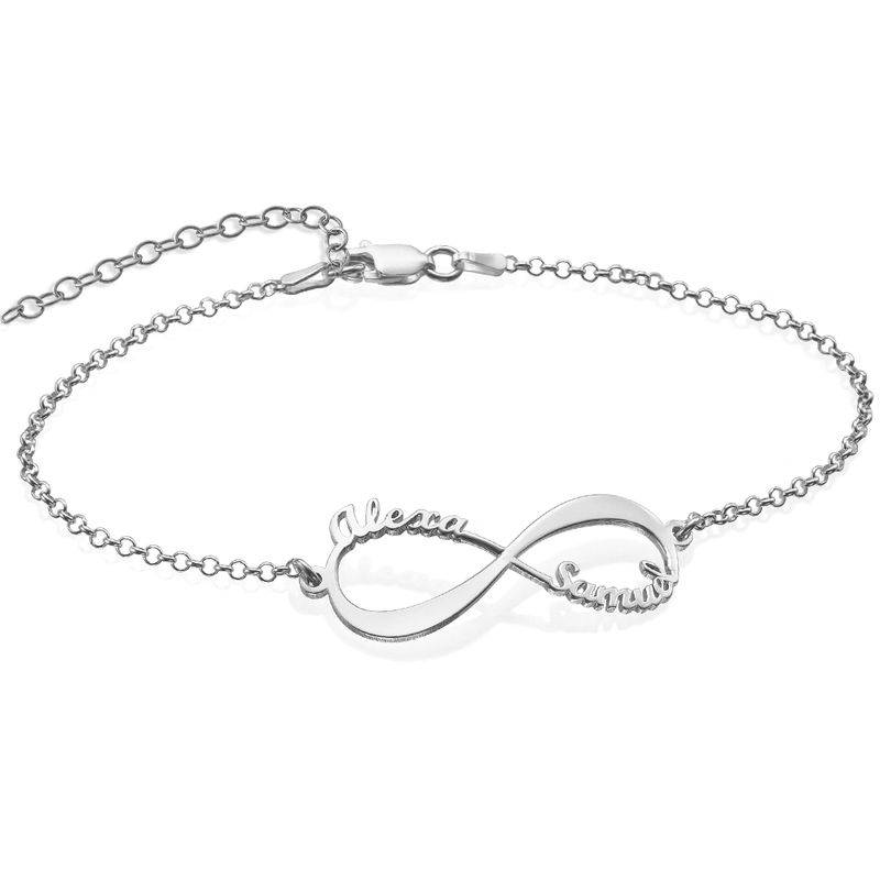 Infinity Bracelet with Names-1 product photo