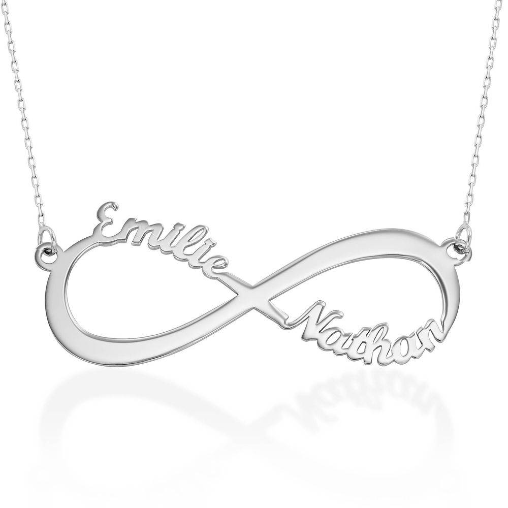Infinity Name Necklace in 10K White Gold-1 Infinity Name Necklace in 10K White Gold-1 product photo