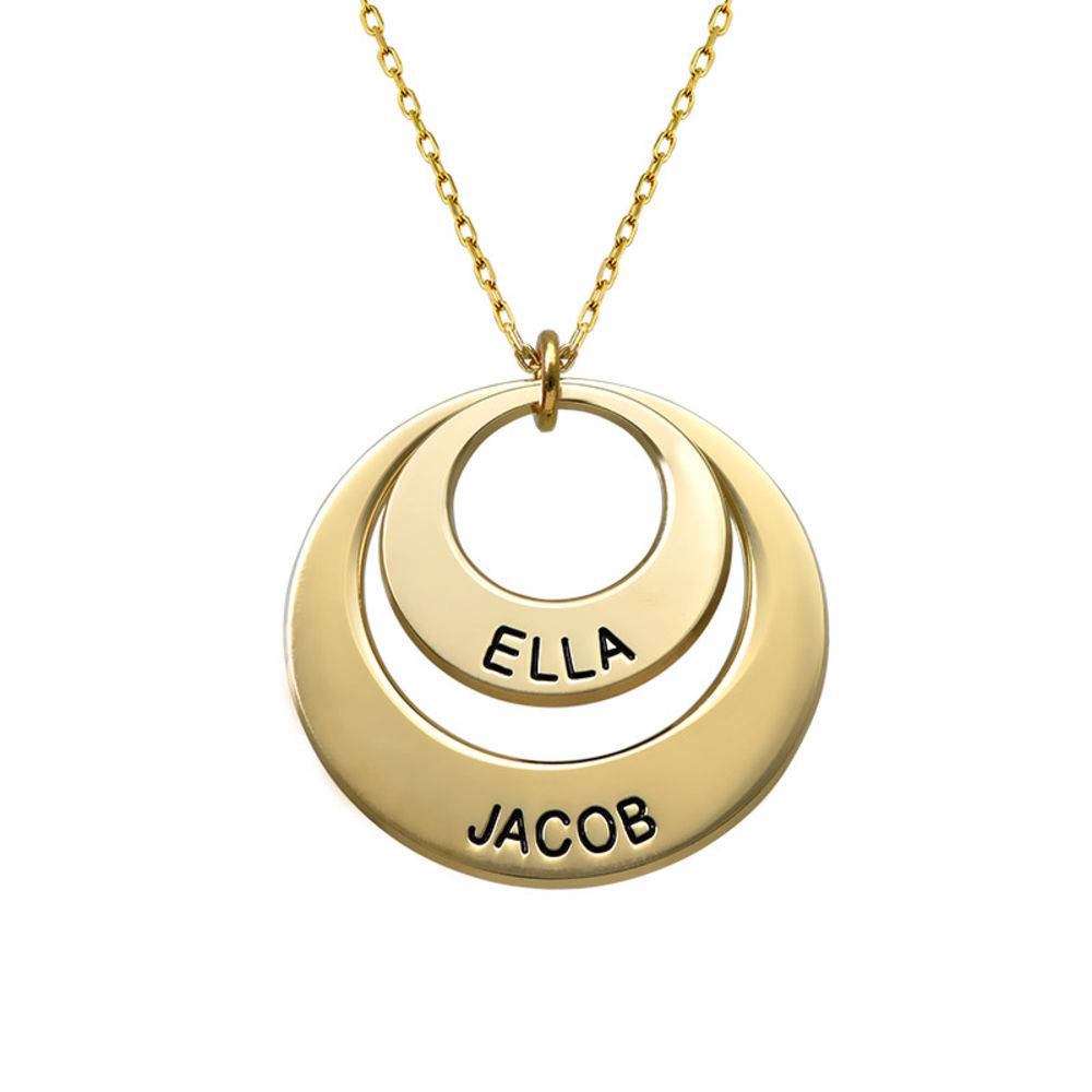 Jewelry for Moms - Disc Necklace in 10K Gold-1 product photo