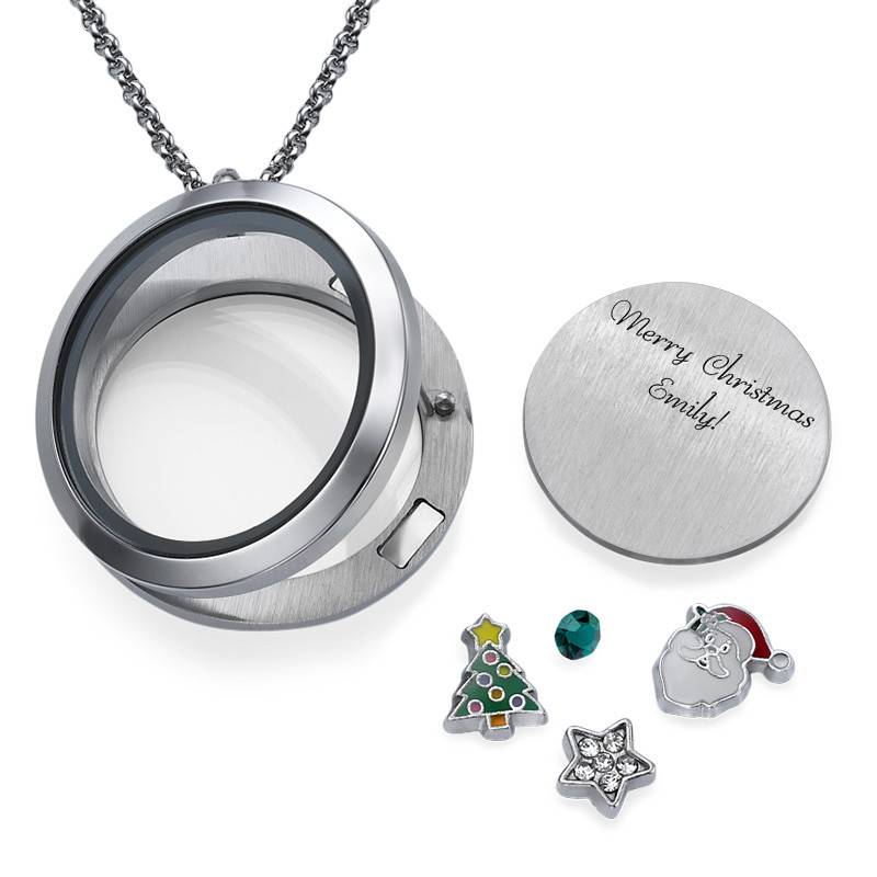 Merry Christmas Floating Locket-2 Merry Christmas Floating Locket-2 product photo