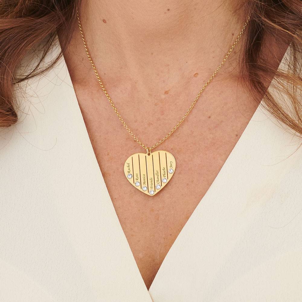 Mom Birthstone necklace in Gold Plating-4 product photo