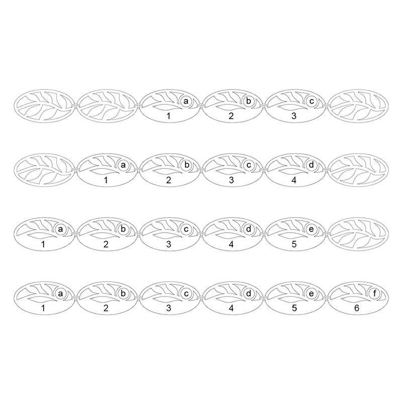 Mother Leaf Bracelet with Engraving in Rose Gold Plating-4 Mother Leaf Bracelet with Engraving in Rose Gold Plating-4 product photo