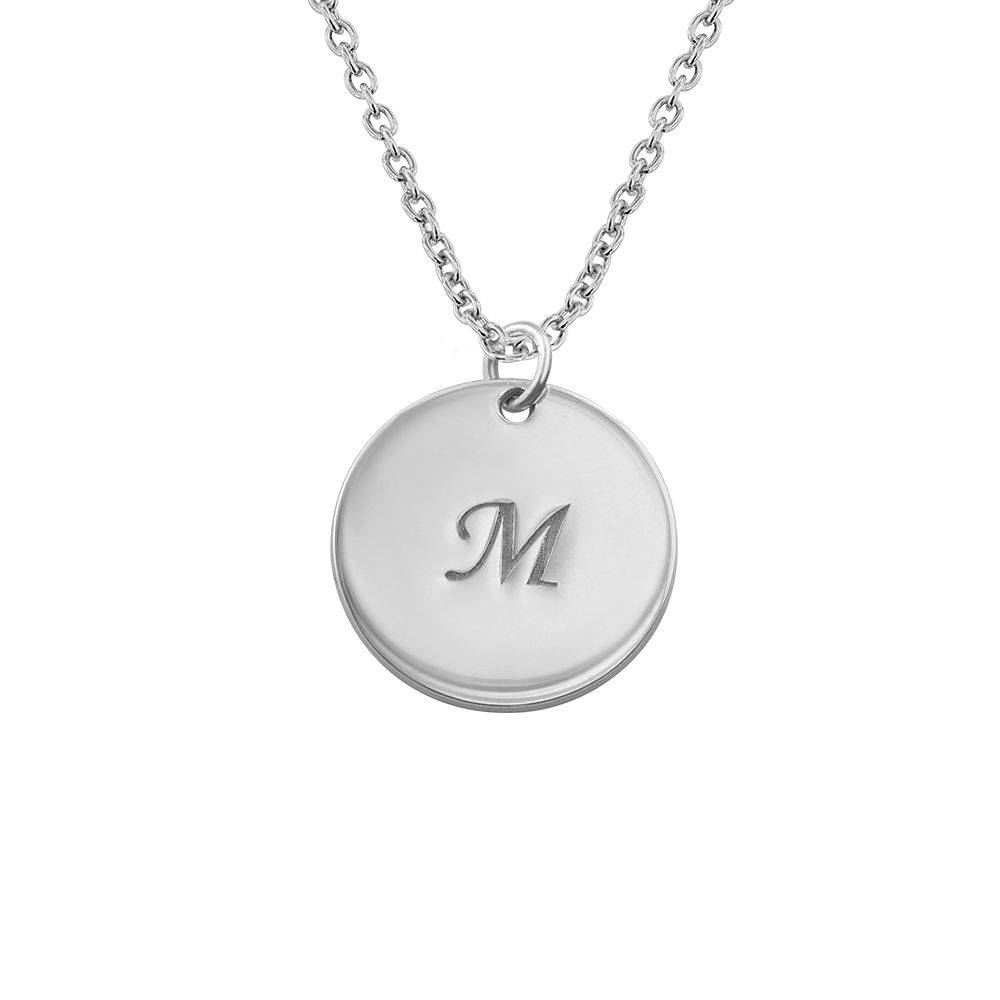 Mother Necklace with Personalized Initial Discs-2 product photo