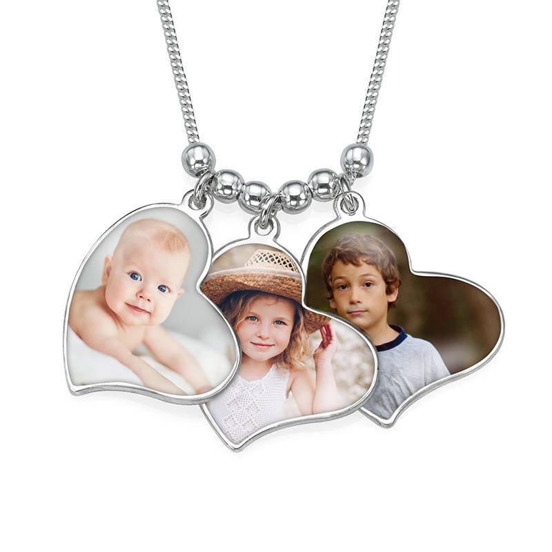 Multiple Photo Charm Necklace-1 Multiple Photo Charm Necklace-1 product photo