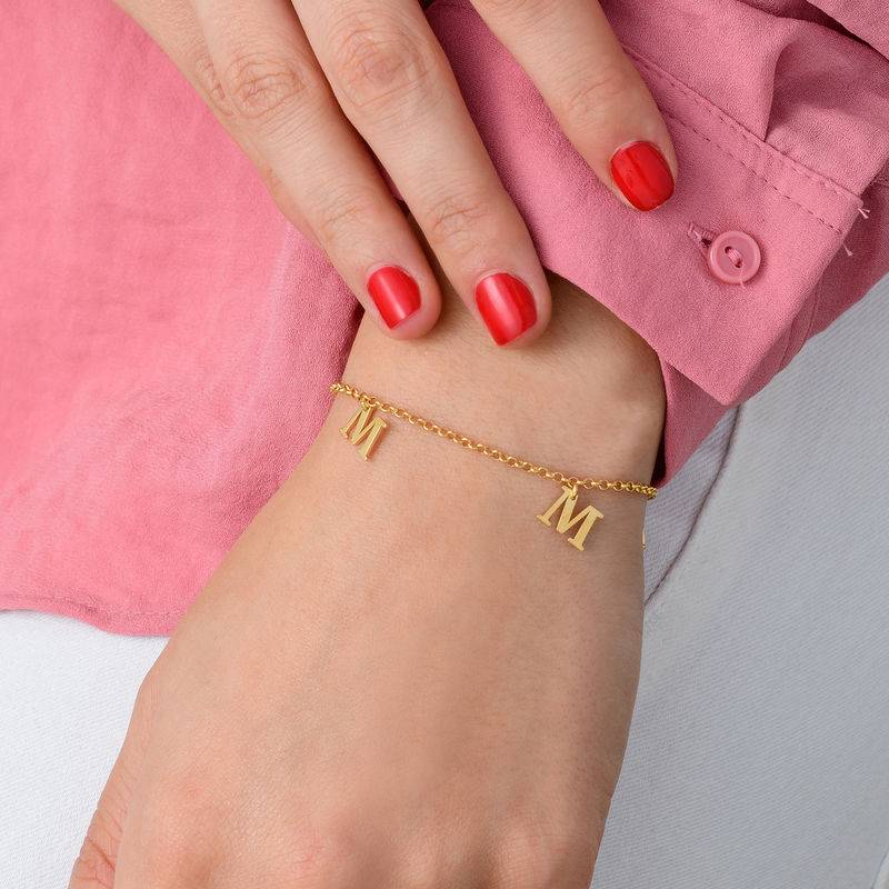 Name Bracelet in 18k Gold Vermeil-2 product photo
