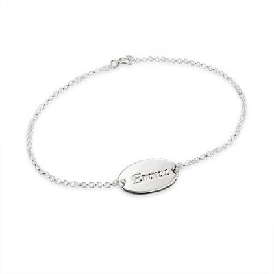 Personalized Baby Bracelet in Sterling Silver-1 product photo