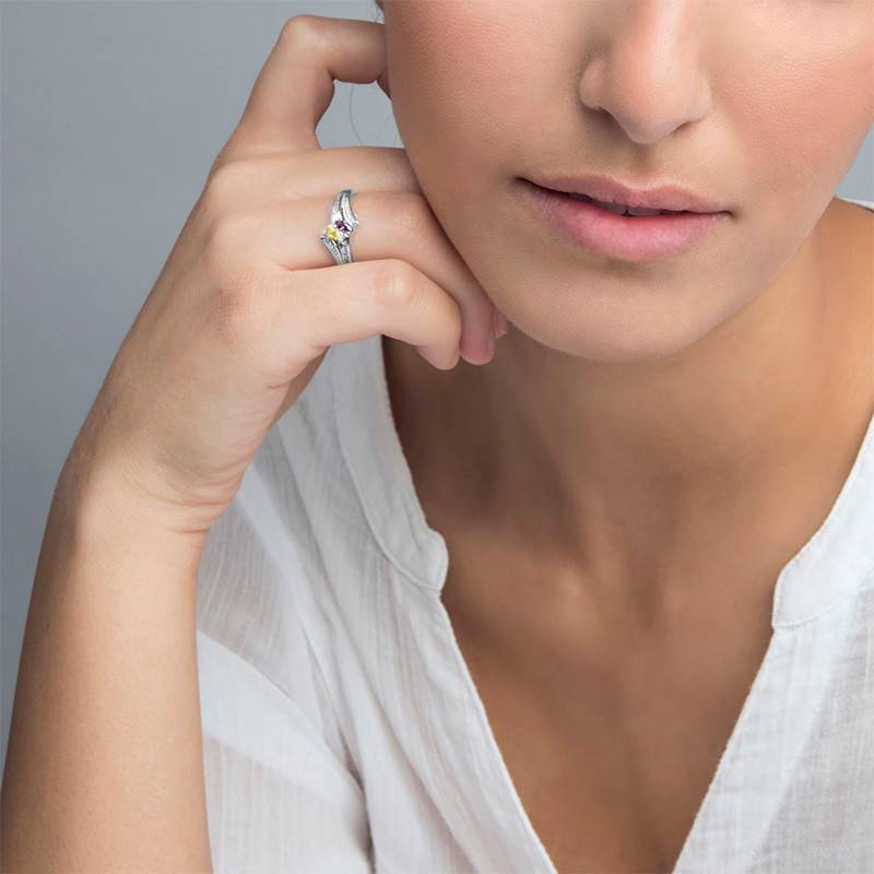 Personalized Birthstone Ring-3 Personalized Birthstone Ring-3 product photo