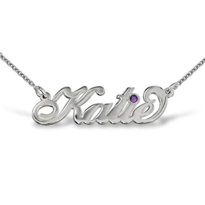 Personalized Jewelry - Swarovski Carrie Necklace-1 product photo