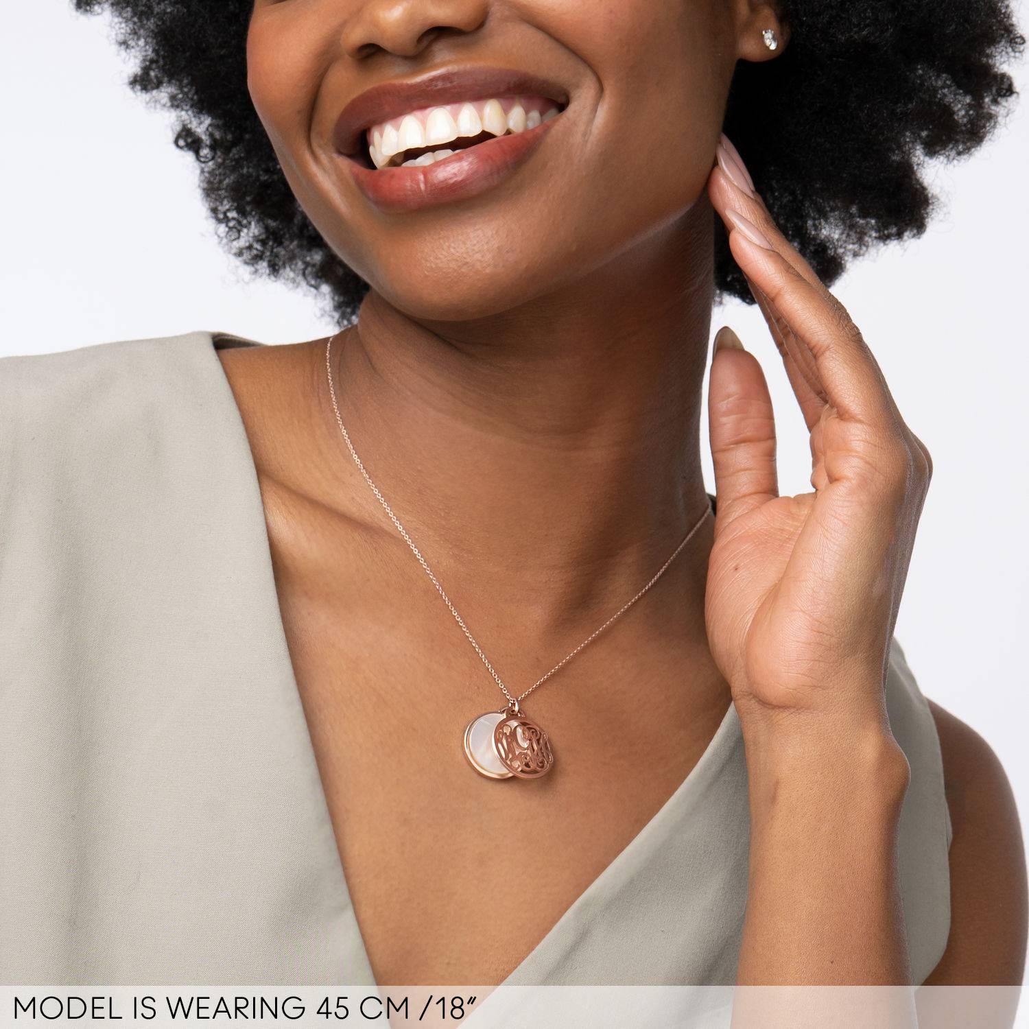 10k Gold Old English Name Necklace test-6 product photo