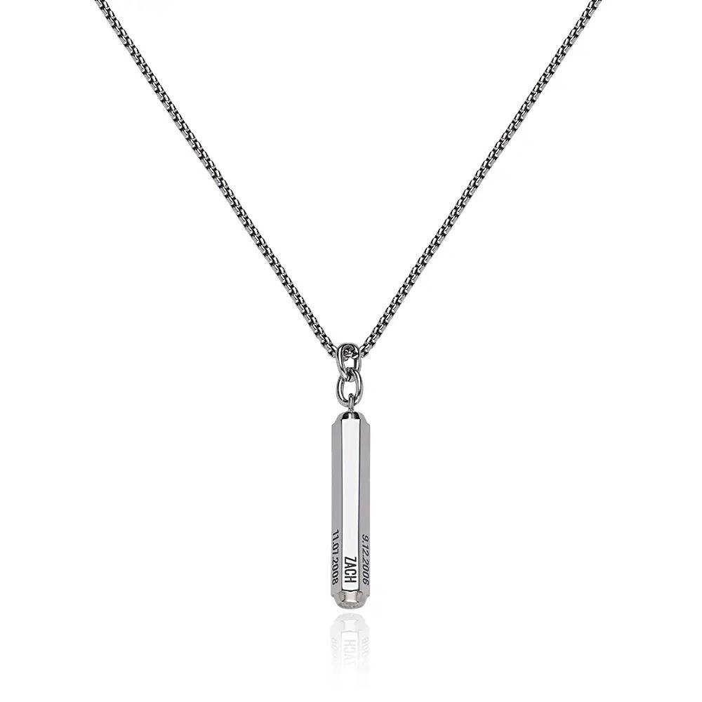 14k Gold Old English Name Necklace-1 product photo