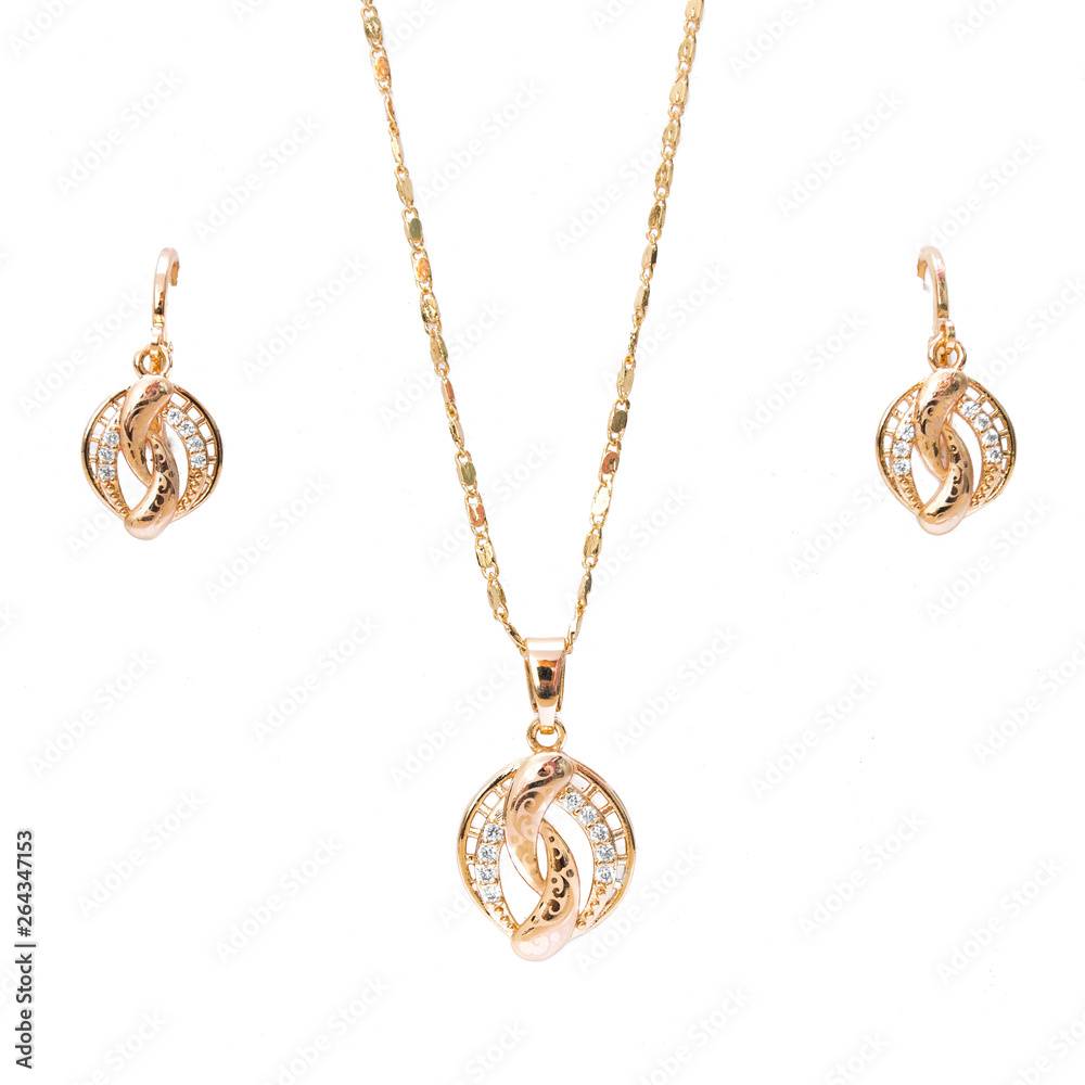 hi 10k Gold Best VIP DIamond Necklace test-1 product photo