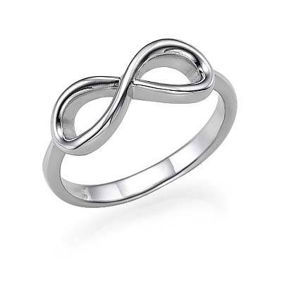 Silver Infinity Ring-1 product photo