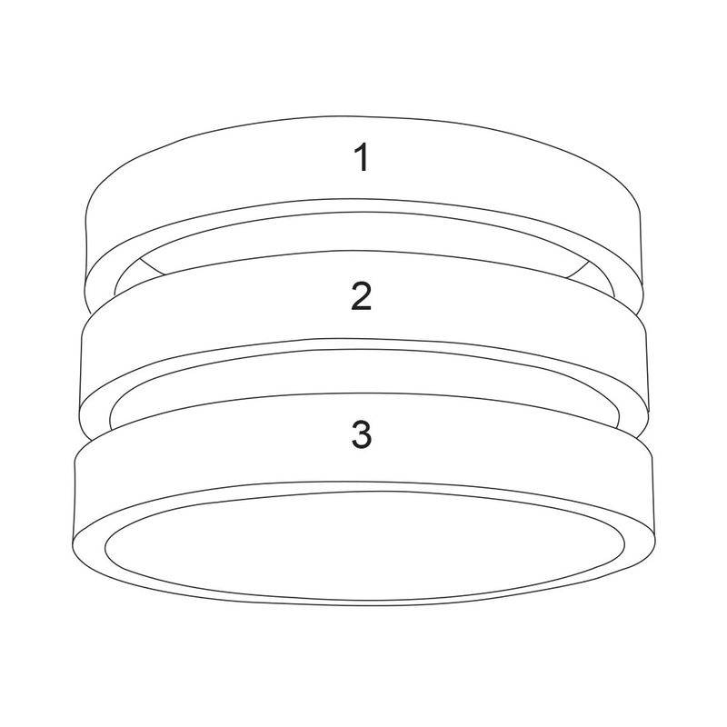Three Name Ring in 10K Yellow Gold-5 product photo
