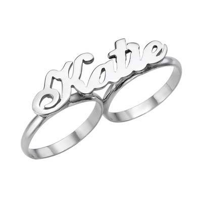 Two Finger Name Ring-1 product photo