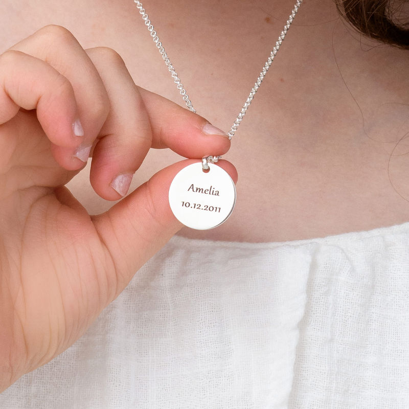 Unicorn Pendant Necklace in Sterling Silver-5 product photo