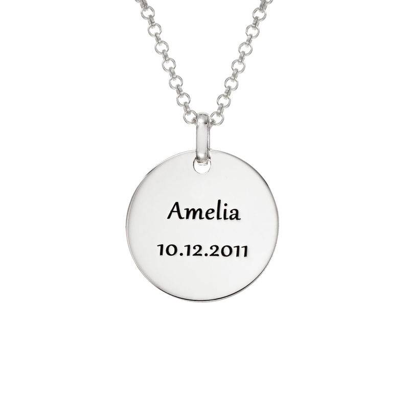 Unicorn Pendant Necklace in Sterling Silver-2 product photo