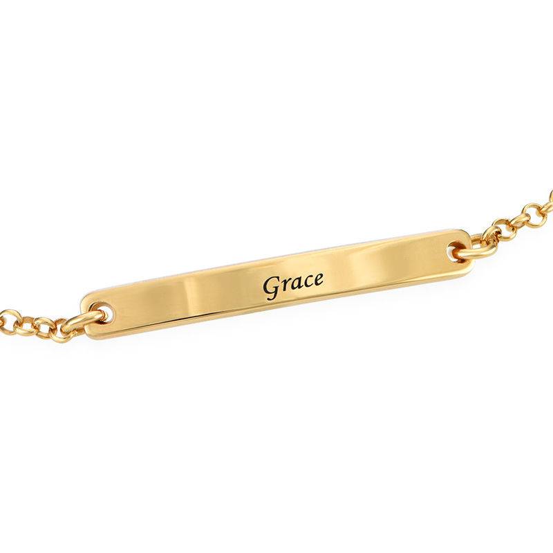 Women's ID Bracelet in Gold Plating-2 product photo